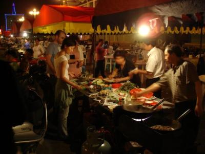 Essen auf dem Markt